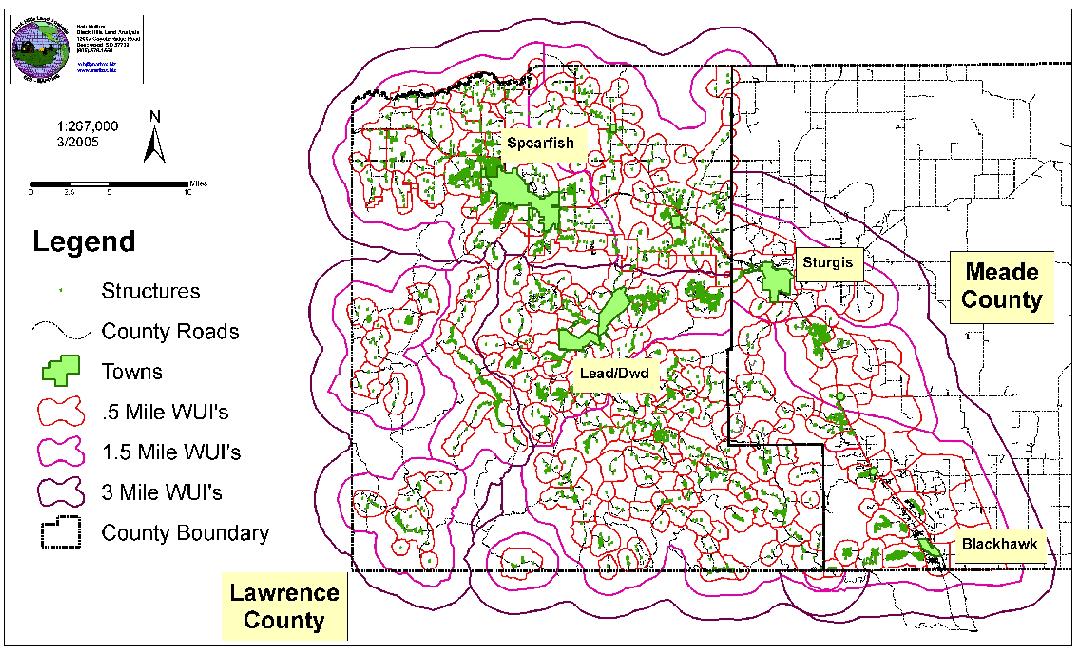 WUI Zone Map